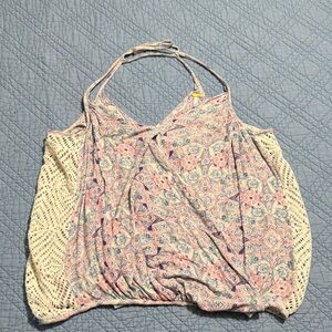 Floral Spaghetti Strap Top